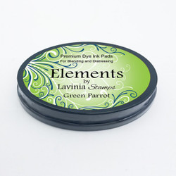 Lavinia Elements Premium Dye Ink -mustetyyny, sävy Green Parrot