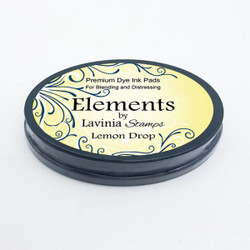 Lavinia Elements Premium Dye Ink -mustetyyny, sävy Lemon Drop