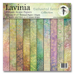 Lavinia Stamps Dreamscape Papers paperipakkaus The Enchanted Forest