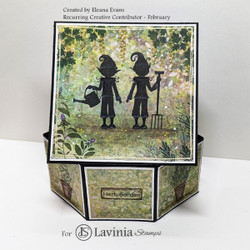 Lavinia Stamps leimasin Herbalum Baz