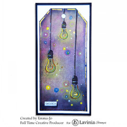 Lavinia Stamps leimasin Light Bulbs