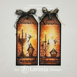 Lavinia Stamps leimasin Vintage Swirls