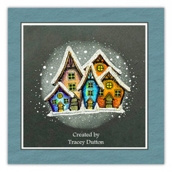 Lavinia Stamps leimasin Woodland Cottages