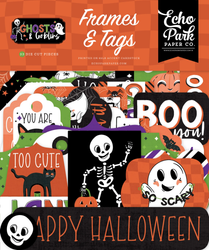 Echo Park Ghosts and Goblins Frames and Tags, leikekuvat
