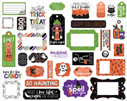 Echo Park Ghosts and Goblins Frames and Tags, leikekuvat