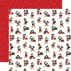Echo Park Mouse And Me Christmas -paperipakkaus, 12