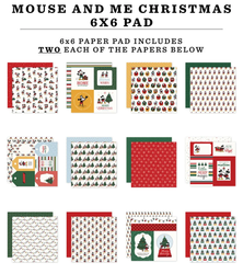 Echo Park Mouse And Me Christmas -paperipakkaus, 6
