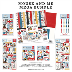 Echo Park Mouse And Me Mega Bundle -setti