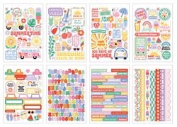 Echo Park tarrakirja Our Groovy Summer