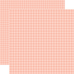 Echo Park Gingham, Pastel -paperipakkaus, 12