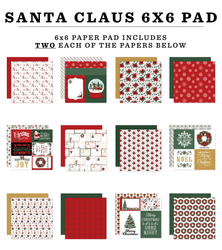 Echo Park Santa Claus -paperipakkaus, 6