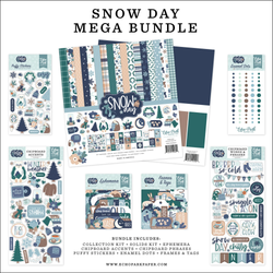 Echo Park Snowy Day Mega Bundle -setti