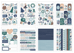 Echo Park tarrakirja Snowy Day