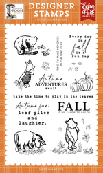Echo Park leimasin Winnie the Pooh Autumn, Adventures Wait