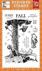 Echo Park leimasin Winnie the Pooh Autumn, Crunchy Leaves and Crisp Air