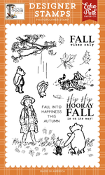Echo Park leimasin Winnie the Pooh Autumn, Fall Into Happiness