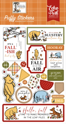 Echo Park Puffy -tarrat Winnie the Pooh Autumn 