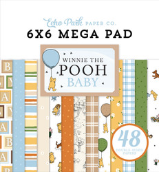 Echo Park Winnie the Pooh Baby Mega -paperipakkaus, 6