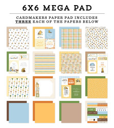 Echo Park Winnie the Pooh Baby Mega -paperipakkaus, 6
