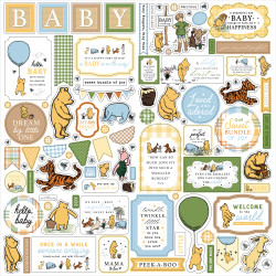 Echo Park tarra-arkki Winnie the Pooh Baby, 12