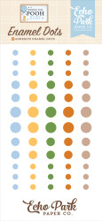Echo Park Enamel Dots -tarrat Winnie the Pooh Baby