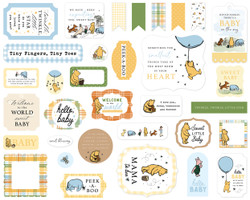 Echo Park Winnie the Pooh Baby Ephemera, leikekuvat