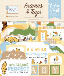 Echo Park Winnie the Pooh Baby Frames & Tags, leikekuvat