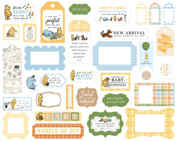 Echo Park Winnie the Pooh Baby Frames & Tags, leikekuvat