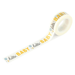 Echo Park washiteippi Winnie the Pooh Baby, Hello Baby Balloon