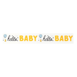 Echo Park washiteippi Winnie the Pooh Baby, Hello Baby Balloon