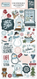 Echo Park Winter Fun Chipboard Accents -tarrat