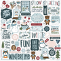 Echo Park tarra-arkki Winter Fun, 12