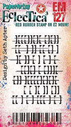 PaperArtsy Eclectica leimasin Seth Apter, Mini 127