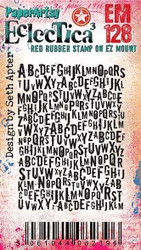 PaperArtsy Eclectica leimasin Seth Apter, Mini 128