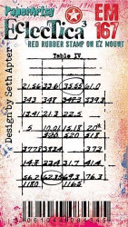PaperArtsy Eclectica leimasin Seth Apter, Mini 167