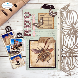 Elizabeth Craft Designs stanssi Page with Large Tab 1