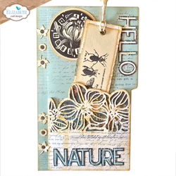Elizabeth Craft Designs stanssi Pocket With Flowers