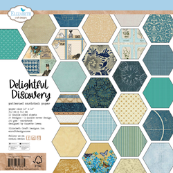 Elizabeth Craft Designs Delightful Discovery -paperipakkaus, 12