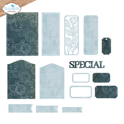 Elizabeth Craft Designs stanssi Pocket Page Inserts 1