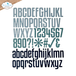 Elizabeth Craft Designs stanssi Tall & Bold Alphabet