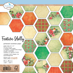 Elizabeth Craft Designs Festive Holly, 12