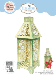 Elizabeth Craft Designs stanssi Festive Holly, Festive Lantern
