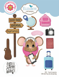 Elizabeth Craft Designs stanssi Good Times, Travel Accessories