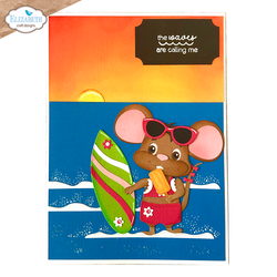 Elizabeth Craft Designs leimasin Good Times, Summer Travel Sentiments