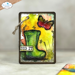 Elizabeth Craft Designs leima- ja stanssisetti Garden of Love