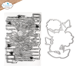 Elizabeth Craft Designs leima- ja stanssisetti Summer Flower