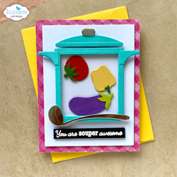 Elizabeth Craft Designs stanssi Cooking Pot