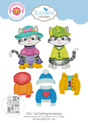 Elizabeth Craft Designs stanssi Meet the Cats, Cat Clothing Accessories
