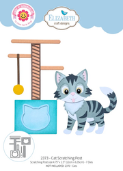 Elizabeth Craft Designs stanssi Meet the Cats, Scratching Post