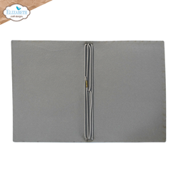 Elizabeth Craft Design Stonewashed Grey Passport XL -kannet